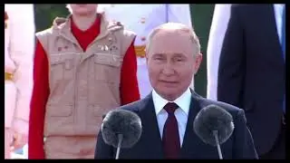 Russia celebrated Navy Day  #saintpetersburg #russia  #follower #video  #saintpetersburg  #enjoy