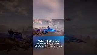Did You Know This About Flying Mounts?! || Horizon Forbidden West #Shorts