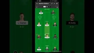 CTB vs WF #dream11 team the Ford trophy 🏆 #cricket