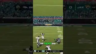 Lawrence to Ingram: Tight End Completes Midfield Pass #shorts