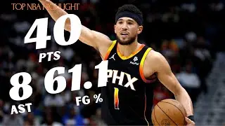 Top Performances Devin Booker Scores 40PTS - 61,1% FG  In LA | October 31, 2024