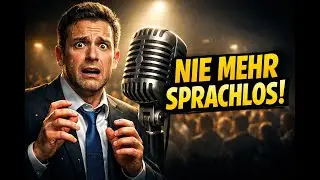 Zitternd vor Publikum: So wirst du souverän in 10 Minuten!