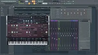 Making a song in FL Studio using only Harmless