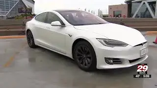 Safety experts warn flush door handles on electric cars pose crash risks