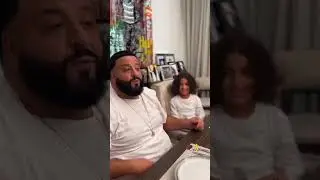 DJ Khaled & His Family Enjoying Thanksgiving!