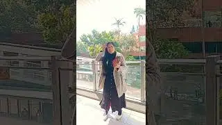 drying hair in the sunshine