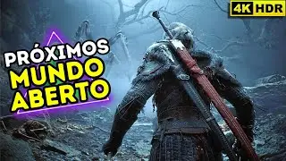 TOP 13 JOGOS MUNDO ABERTO BRUTAIS DE 2025/2026 (PS5 - XBOX SERIES S/X - PC - MOBILE)