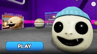 MOON WOKE UP PRISON RUN! Obby