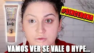 O QUE EU ACHEI DA BASE NATURAL LOOK DA RUBY ROSE? #10DiasDeBases | Duda Fernandes