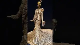 🤦&zwj;♀️20 тысяч часов ушло на вышивку у 8 мастеров! #video #fashion #handbroidery #dress #hautecouture