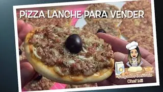 Pizza Lanche para vender - Com peso, medidas, Sugestão de Preço - Lucre Muito
