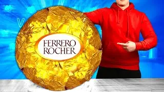 Géant Ferrero Rocher | Comment faire le plus grand du monde DIY Ferrero Rocher par Vanzai