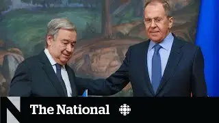UN chief makes diplomatic trip to Moscow, Russia warns of nuclear war risk
