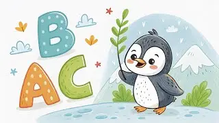 🎵 Cool Penguin ABC Adventure | Full A&ndash;Z Song for Toddlers | Bubble ABC 🫧