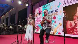 Santa Baby - Kimberley Jeremiah Vocal, Daniel Purnomo Ukulele Live Music Singapore