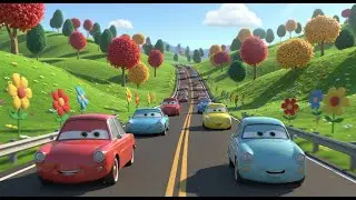 Vroom Vroom! 🚦 Car Ride Song | Fun Vehicle Song for Kids | Nursery Rhymes & Transportation Songs