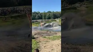 Some mud boggin action from black rock adventure park #truck #megatruck #mudbogging