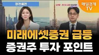 [장전썰전] 미래에셋증권 급등, 증권주 투자 포인트는? [오전 6시 44분]