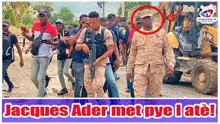Katouch fè mikalaw zòn Avni Magloire Ambroise pandan yon netwayaj ap fèt, Jacques Ader met pye l atè