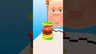 XXL sandwich 🥪 3D run lv37#shorts #ytshorts #games #shortvideos #poona24 #gaming  #ytshortsl
