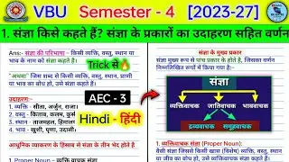 संज्ञा किसे कहते हैं? What is Noun l sangya Kise kahate Hain l sangya ke prakaron ka varnan Karen l 