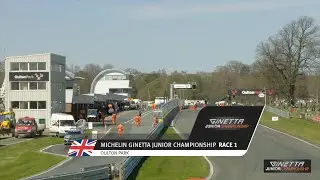 LEO ROBINSON - Ginetta Junior Championship - Race 1 Highlights