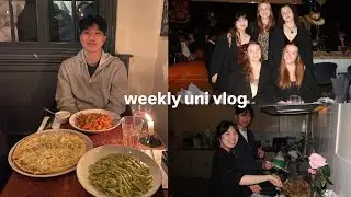 영국대학생 🇬🇧weekly uni vlog: halfway through year 1 at Durham University 🎉