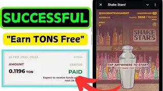 Instant Payment Telegram Bot | Shake Stars Telegram Bot | Free Ton Earning Telegram Bot | Free Usdt