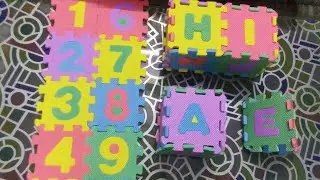 Puzzle Mat | Tile Kids Play Mat | Making Shapes | Ajar Sheikh #shorts