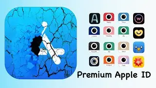 Apple ID with all  Analog Film apps, apollo Immersive illumination, tweetbot 5, MaxCurve, MovePro