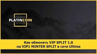 Как обменять VIP SPLIT 1.0 на VIP1 MINTER SPLIT в сети Ultima
