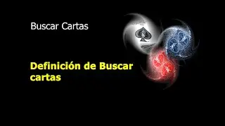 D000 Definici&oacute;n de Buscar Cartas
