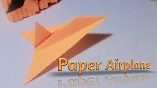 Paper Airplane |Origami paper plan #vairalvideo #