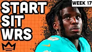 Week 17 Start Em Sit Em Wide Receiver Rankings | Fantasy Football 2022