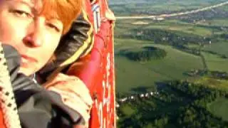 Tollerton Airport and Keyworth from Balloon