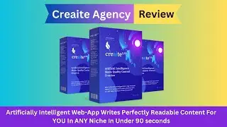 Creaite Agency Review ✅AI Web App Writes Perfectly Readable Content In ANY Niche