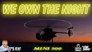Lighting The Carriers Up With The Blades On The Mini 500! MICROSOFT FLIGHT SIMULATOR XBOX