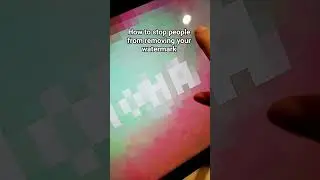 How to stop people stealing your art watermark #artist #art #procreate #arttheft #artnoveau #artgrab