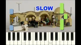 SLOW piano tutorial 