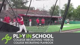 Caleb Estes   Hitting - Mid-Atlantic Red Sox - Filmed June 2021 - www.PlayInSchool.com