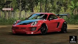 Porsche Cayman GTS Rocket Bunny Body Kit | Forza Horizon 5