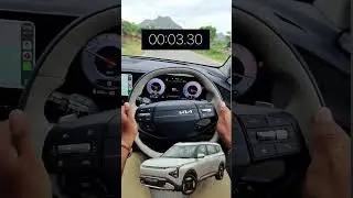 KIA CARENS EV TOPSPEED TEST #ElectricKia #CarensEV #Kia #India #KiaCarensClavisEV #ClavisEV #MPV