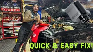 Dirty map sensor on 6.7 POWERSTROKE?! Here&rsquo;s how to prevent that!!