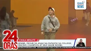 Jennylyn at Dennis, proud sa anak na papasok sa college, fencing champion at self-made... | 24 Oras