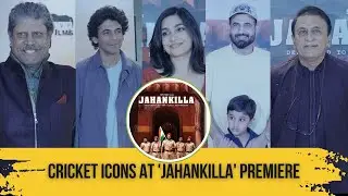 Cricketers like Sunil Gavaskar,Irfan Pathan,Kapil Dev & Starcast attend the Screening of Jahankilla