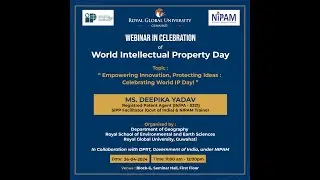 World Intellectual Property Day - Empowering Innovation, Protecting Ideas: Celebrating World IP Day