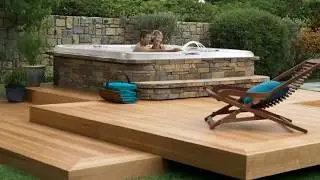 Hot Tub Backyard Design Ideas