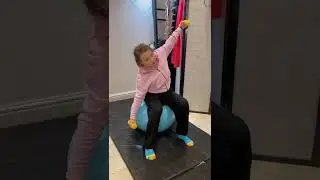 Upper Body Workout on Stability Ball