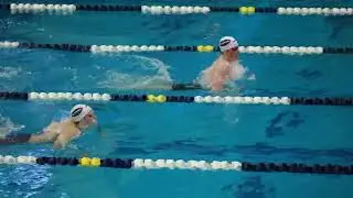 Toby Barnett breaks the RMSC team record in Men 17-18 200 Yard Breast