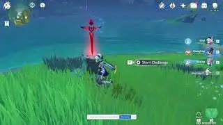 Wind Fire Earth Lightning Water Ice Bender Achievement in Genshin impact